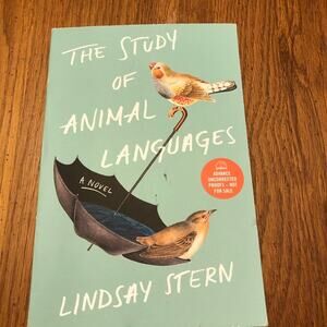 The Study of Animal Languages Paperback Book Lindsay Stern Advance Copy